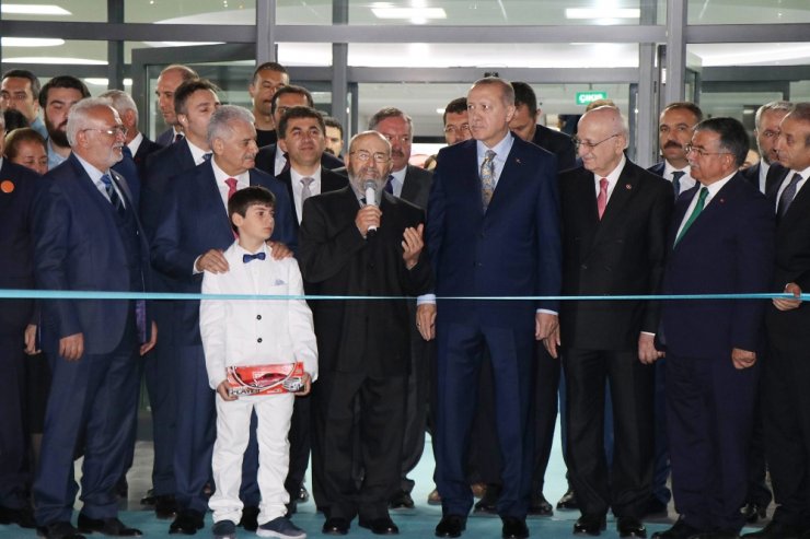 Erdoğan Ve Yıldırım Okul Açılışına Katıldı