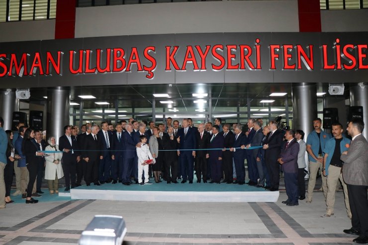 Erdoğan Ve Yıldırım Okul Açılışına Katıldı