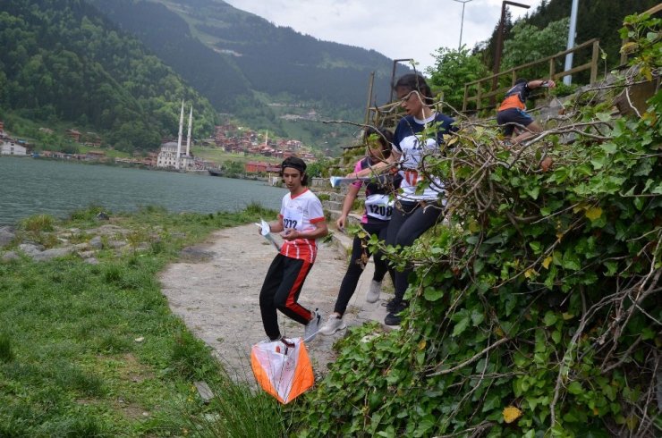 Uzungöl’de Oryantiring Heyecanı