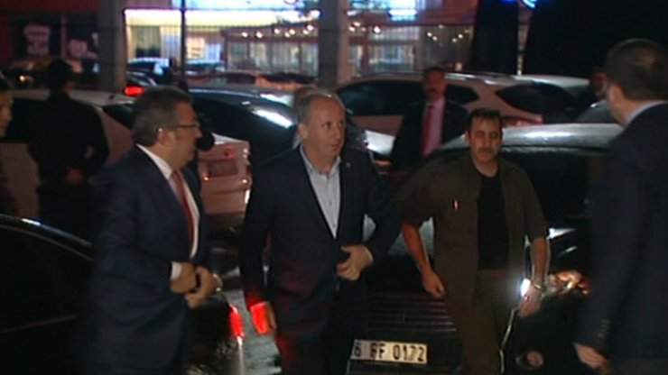 Cumhurbaşkanı Erdoğan, Muharrem İnce’yi Kabul Etti