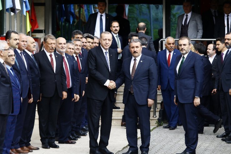 Cumhurbaşkanı Erdoğan Bbp Genel Merkezinde
