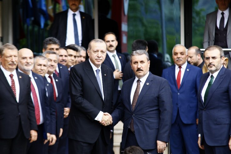 Cumhurbaşkanı Erdoğan Bbp Genel Merkezinde