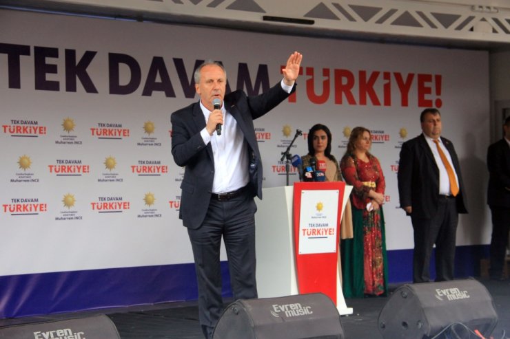 Muharrem İnce’den Demirtaş’a Destek
