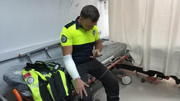 Samsun’da Bir Polis Bıçaklandı