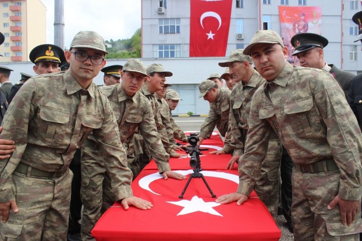 Giresun’da Engelleri Gençlerin Askerlik Heyecanı