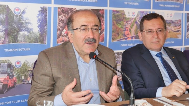 Başkan Gümrükçüoğlu İşadamları İle Disneyland Ve Sümela’ya Teleferik Projelerini Konuştu