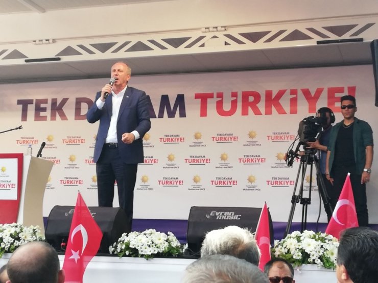 Muharrem İnce Vaatlerini Anlattı