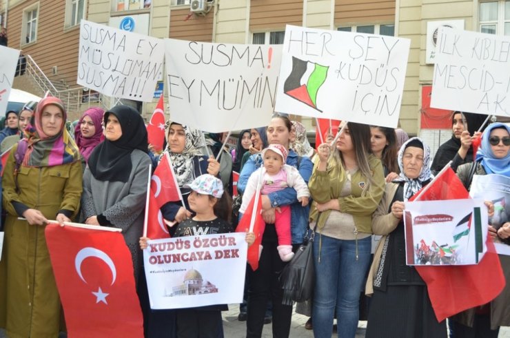 Artvin’de Kudüs Protestosu