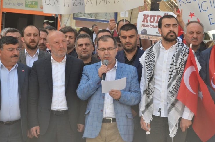 Artvin’de Kudüs Protestosu