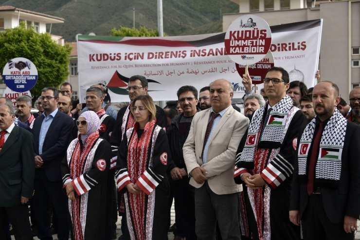 Gümüşhane’den Abd Ve İsrail’e Cübbeli Tepki