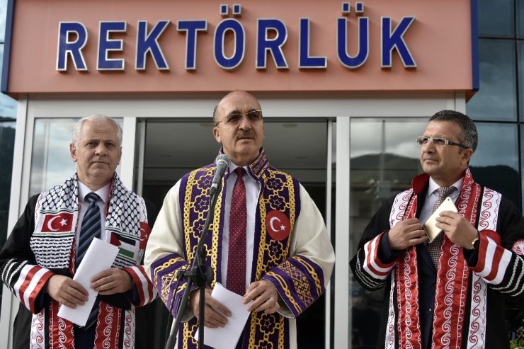 Gümüşhane’den Abd Ve İsrail’e Cübbeli Tepki