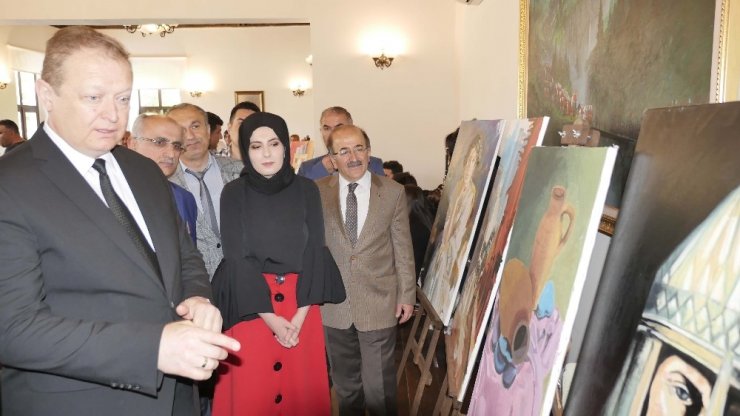 “Engellere Rağmen Başarmak” Adlı Sergi Açıldı