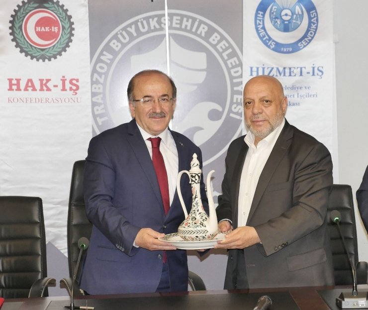Büyükşehir Belediyesinde Toplu İş Sözleşmesi İmzalandı
