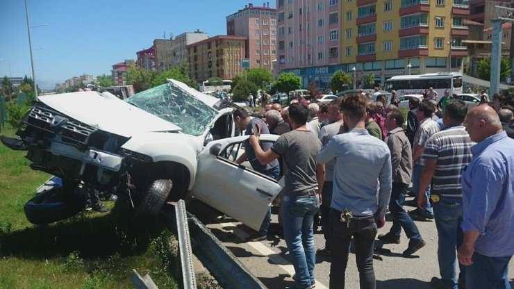 Giresun’da Trafik Kazası: 2’si Ağır 3 Yaralı