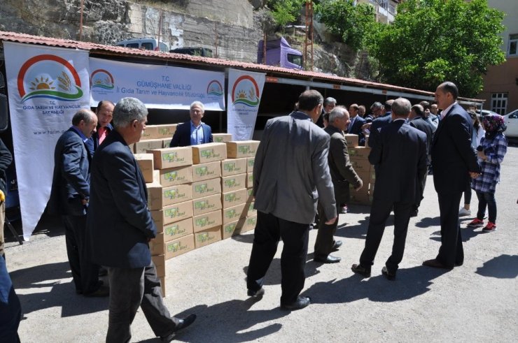 Gümüşhane’de Organik Arıcılara Bir Ton Petek Desteği
