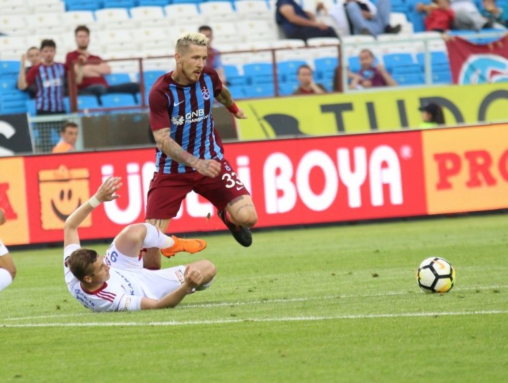 Spor Toto Süper Lig: Trabzonspor: 0 - Kardemir Karabükspor: 0 (İlk Yarı)