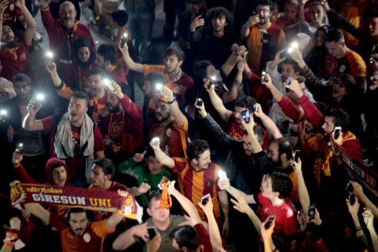 Galatasaray’ın 21. Şampiyonluğu Giresun’da Coşkuyla Kutlandı