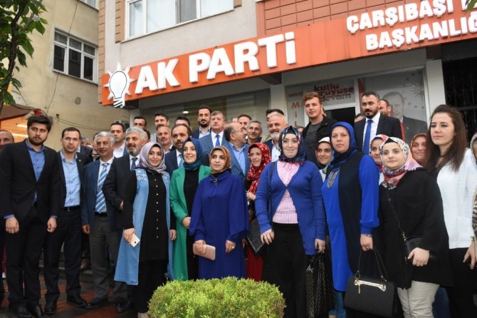 Ak Parti Trabzon Milletvekili Adayları Seçim Çalışmalarını Sürdürüyor