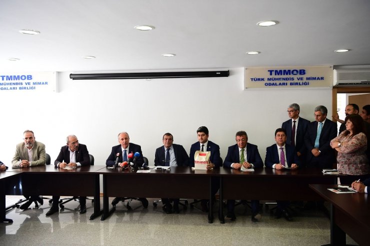 İnce, Stk’lar,, Sendikalar Ve Meslek Odalarını Ziyaret Etti