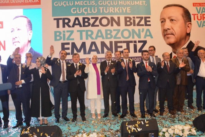 Ak Parti Trabzon Milletvekili Aday Tanıtım Toplantısına Yoğun İlgi