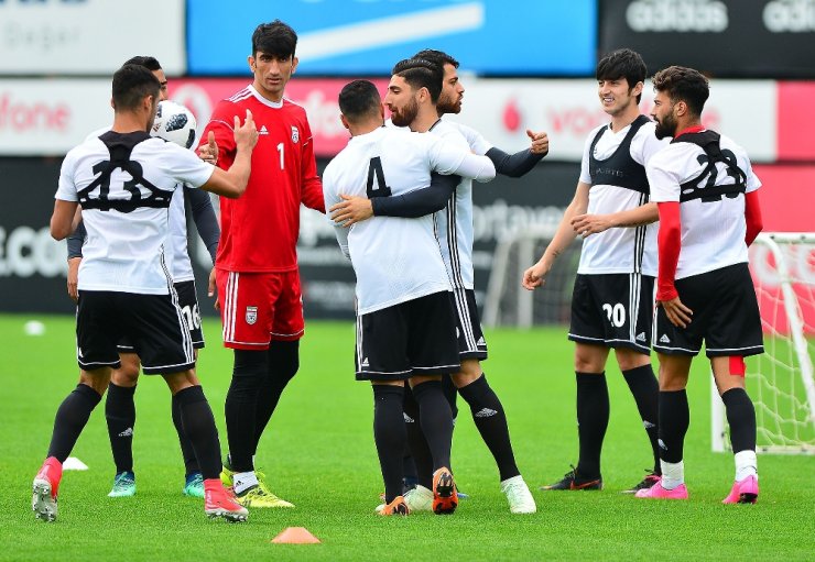 İran Türkiye Maçının Hazırlıklarını Tamamladı
