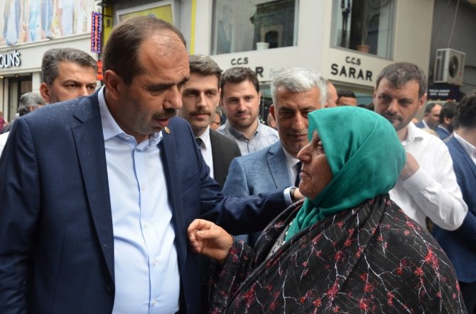 Ak Partili Balta’dan Mhp’ye Çat Kapı Ziyaret