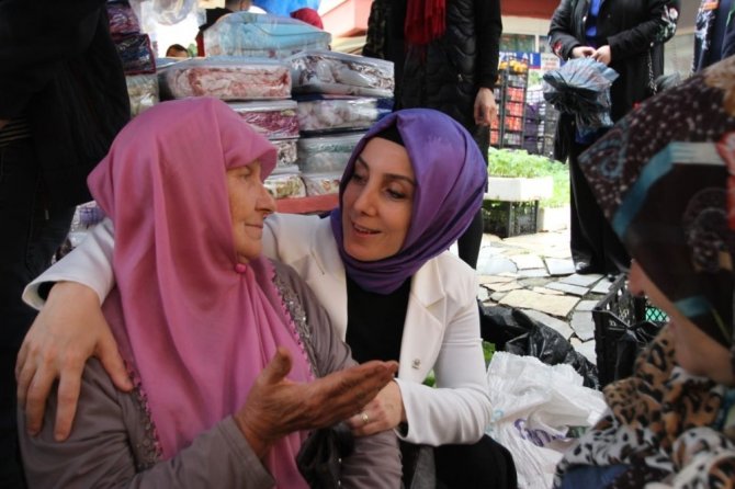 Ak Parti Milletvekili Adayı Bahar Ayvazoğlu İlgiden Memnun
