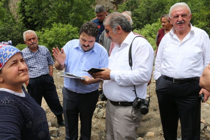 Artvin’deki Sel Ve Heyelan