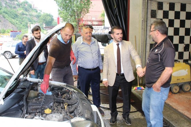 Ak Parti Trabzon Milletvekili Adayları Seçim Çalışmalarını Sürdürüyor