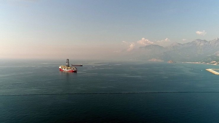 Türkiye’nin Doğalgaz Ve Petrol Arama Gemisi Akdeniz’de