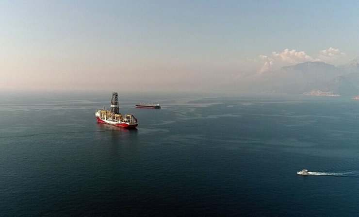 Türkiye’nin Doğalgaz Ve Petrol Arama Gemisi Akdeniz’de