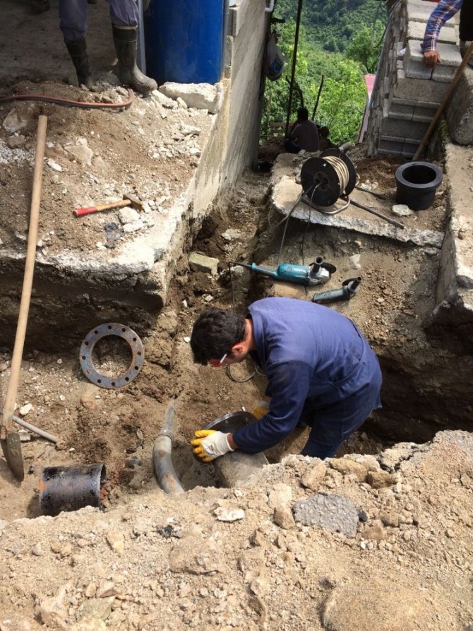 Görele Belediyesi’nden İçme Suyu Çalışması