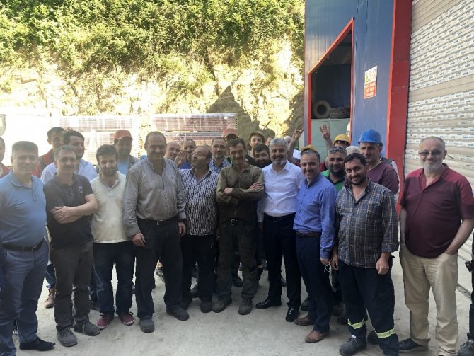 Ak Parti Trabzon Milletvekili Adayları Seçim Çalışmalarını Sürdürüyor