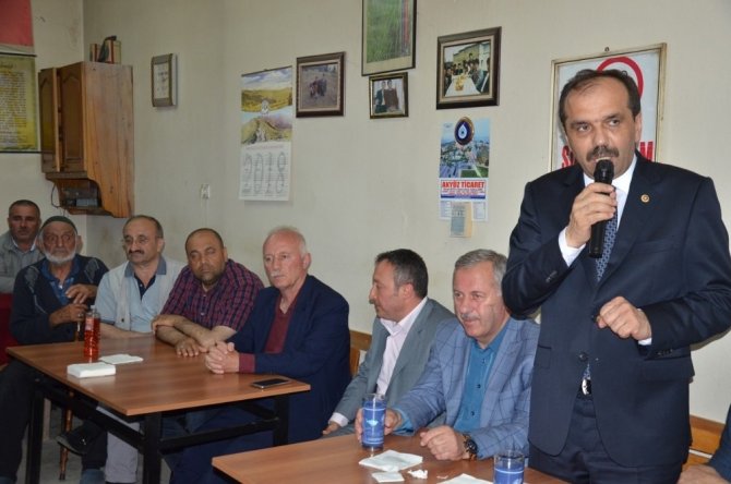 Ak Parti Trabzon Milletvekili Muhammet Balta, Seçim Çalışmalarını Akçaabat’ta Sürdürdü