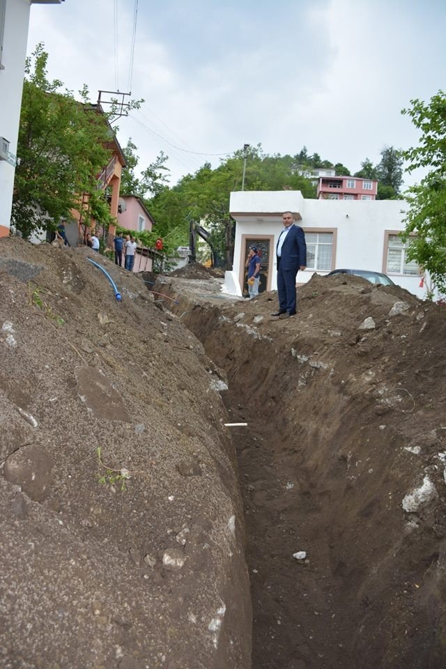 Görele Belediyesi İlçenin Su İhtiyacını Karşılayacak Çalışması Başlattı