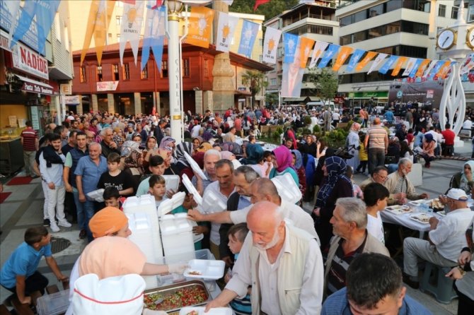 Çayeli Belediyesi 4. Geleneksel Halk İftarı’nı Gerçekleştirdi
