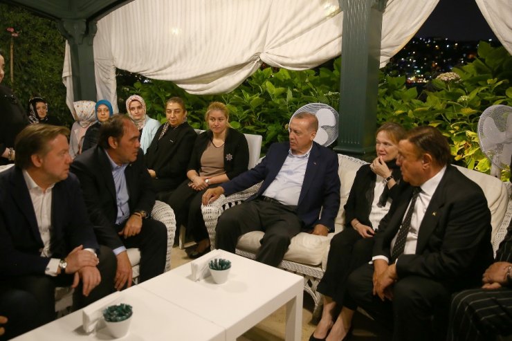 Erdoğan’dan Demirören Ailesine Taziye Ziyareti