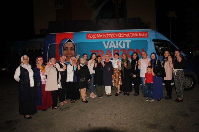 Ak Parti Milletvekili Adayları Trabzon’u Arşınlıyor