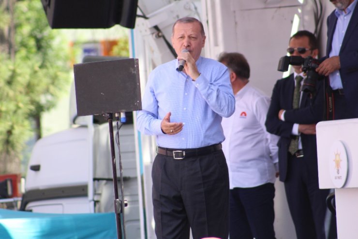 Erdoğan Eskişehir’de Konuştu