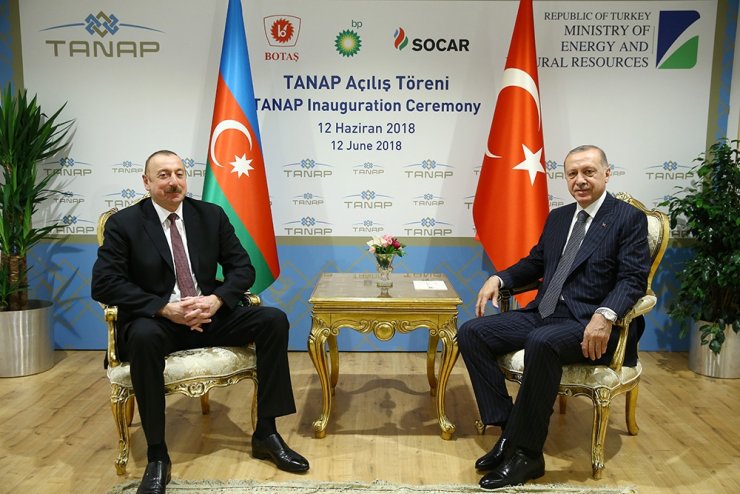Cumhurbaşkanı Erdoğan, Aliyev Ve Vuçiç İle Görüştü