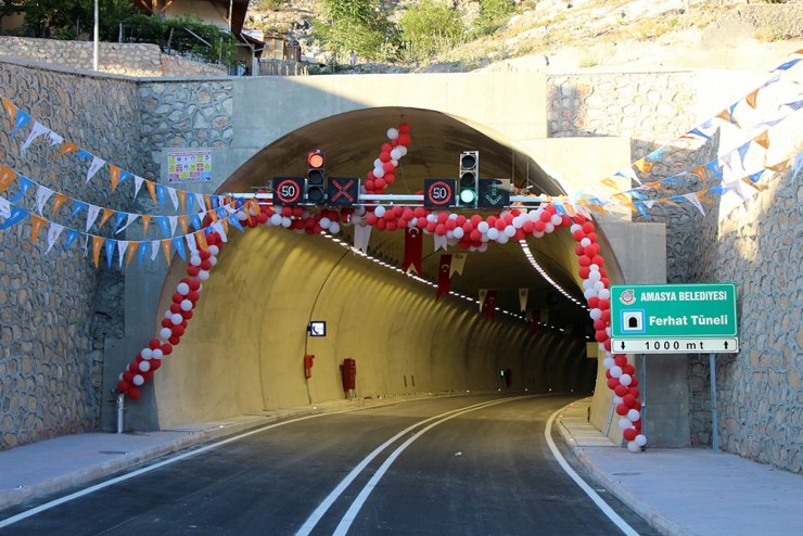 Amasya Ferhat Tünelini Açtı