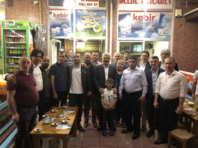 Ak Parti Milletvekili Adayları Seçim Çalışmalarını Sürdürüyor
