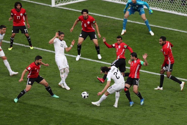 Uruguay Mısır’ı Tek Golle Geçti