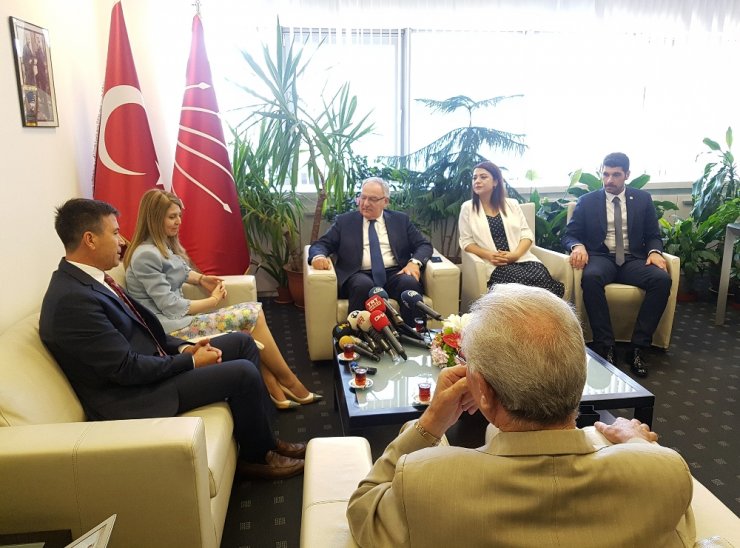 Chp’de Ramazan Bayramı Ziyareti