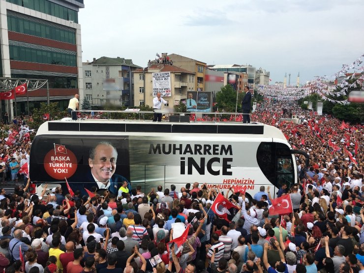 İnce’den Hdp Bayraklı Karşılamaya Cevap