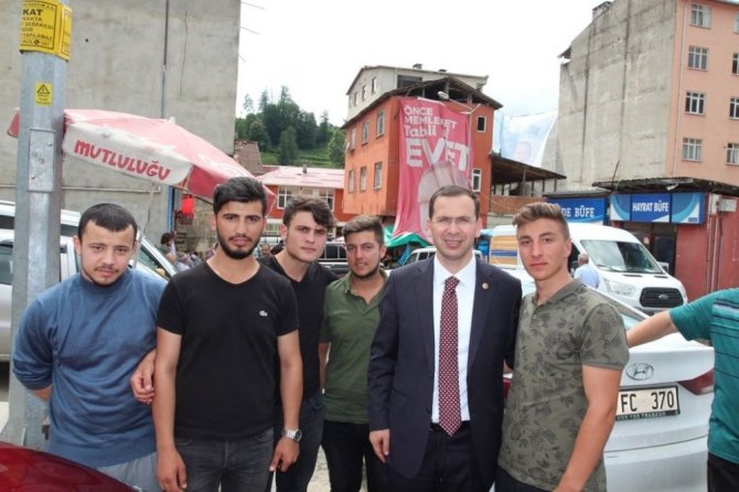 Ak Parti Trabzon Milletvekili Adayları Seçim Çalışmalarını Aralıksız Sürdürüyor