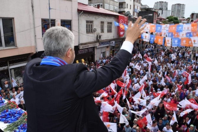 Ak Parti Trabzon Milletvekili Adayları Seçim Çalışmalarını Aralıksız Sürdürüyor