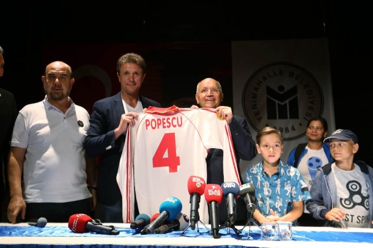 Galatasaray’ın Efsanesi Popescu Ankara’da