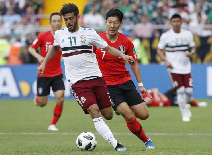 Meksika Güney Kore’yi 2-1’le Geçti