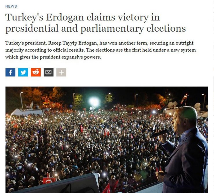 Dünya Basınında Türkiye Seçimleri